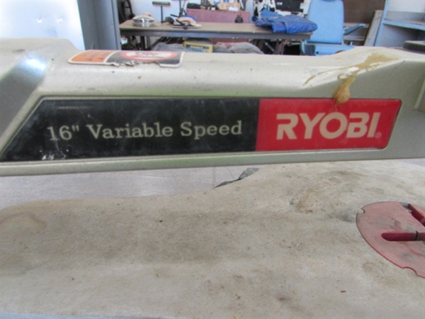 16 RYOBI SCROLL SAW