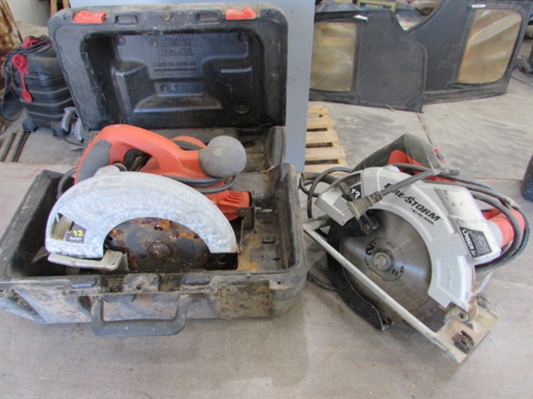 2 7 1/4 CIRCULAR SAWS