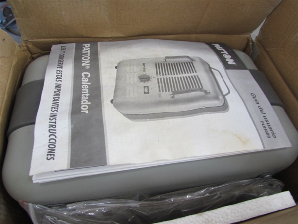 NEW IN BOX PATTON UTILITY HEATER