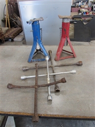 JACK STANDS & STAR WRENCHES