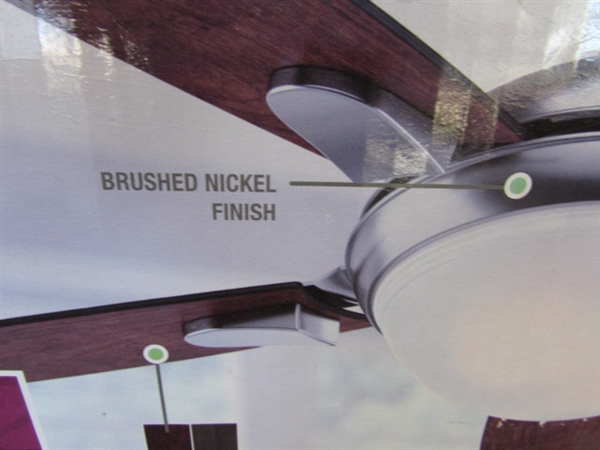 NIB HUNTER CEILING FAN W/LIGHT