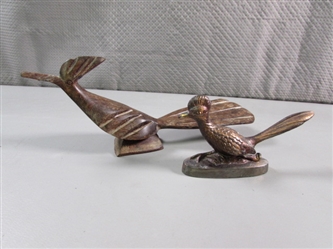 ROADRUNNER FIGURES - WOOD & COPPER