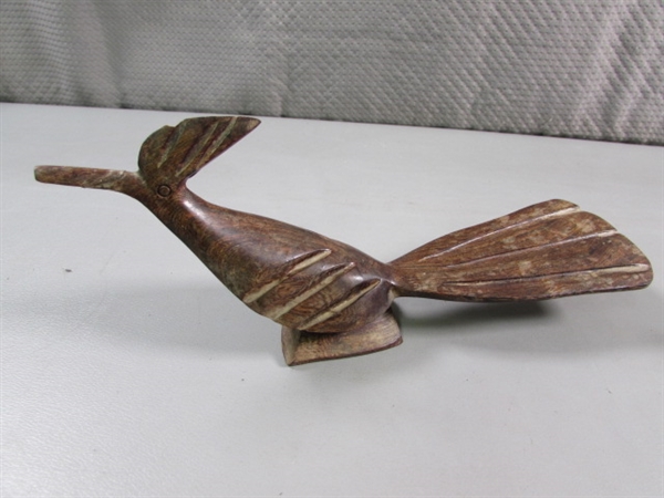 ROADRUNNER FIGURES - WOOD & COPPER