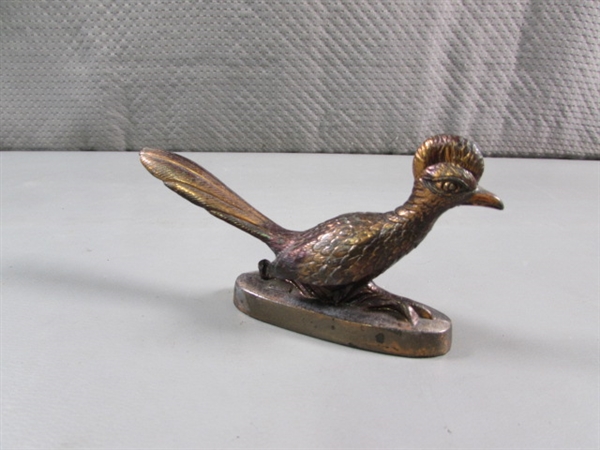 ROADRUNNER FIGURES - WOOD & COPPER