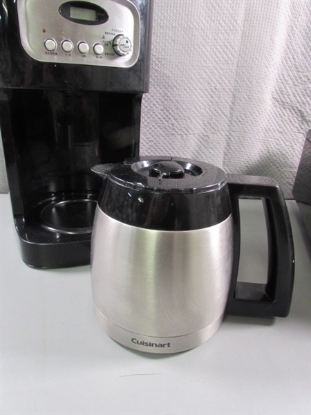 CUISINART COFFEE MAKER & ULTREX DEEP FRYER