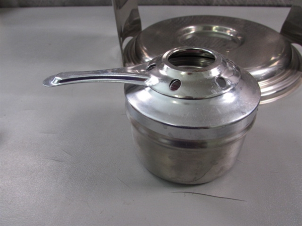 CHAFING DISH W/SERVING SPOON