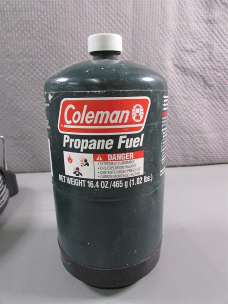 COLEMAN PORTABLE PROPANE CAMP STOVE