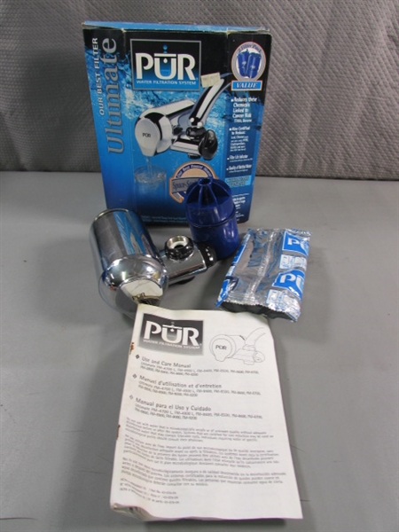 PUR FAUCET MOUNT WATER FILTER