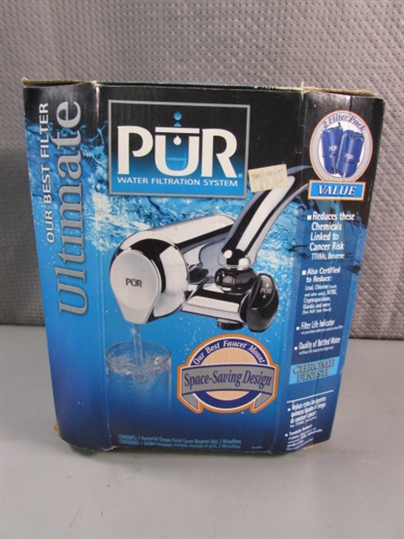 PUR FAUCET MOUNT WATER FILTER