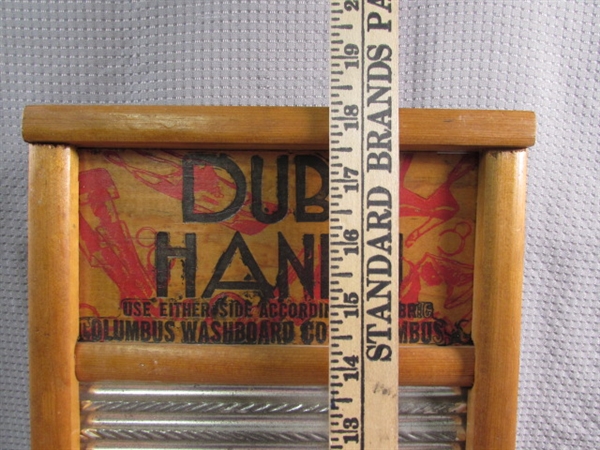 VINTAGE DUBL HANDI WASHBOARD