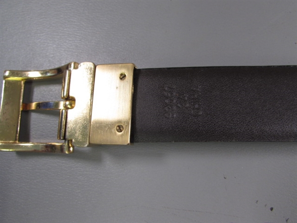 MEN'S LEATHER BELTS & HOLDER