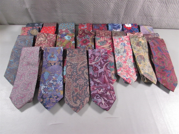 MEN'S TIES - MOSTLY SILK & SILK BLENDS