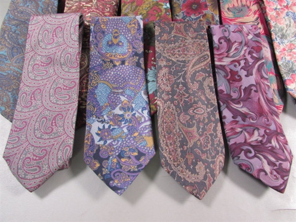 MEN'S TIES - MOSTLY SILK & SILK BLENDS