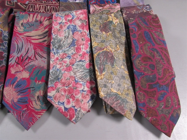 MEN'S TIES - MOSTLY SILK & SILK BLENDS