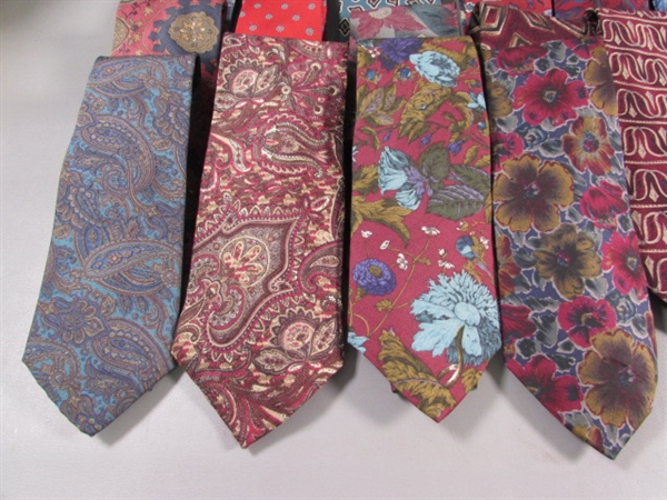 MEN'S TIES - MOSTLY SILK & SILK BLENDS