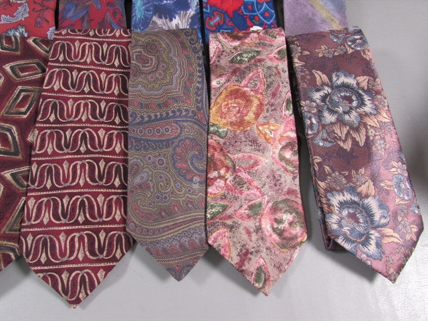 MEN'S TIES - MOSTLY SILK & SILK BLENDS