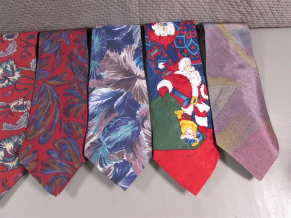 MEN'S TIES - MOSTLY SILK & SILK BLENDS