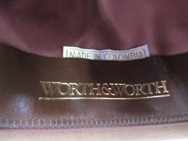 BROWN WOOL FEDORA