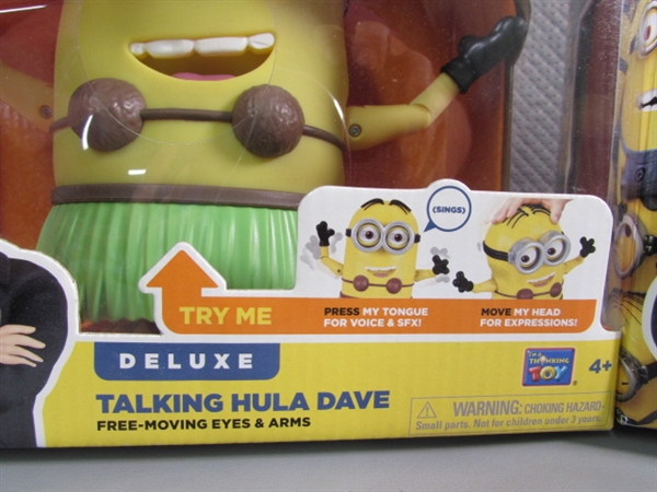 DESPICABLE ME3 TALKING HULA DAVE & CARL