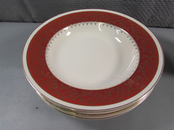 VINTAGE BOWLS & ORIENTAL GINGER JAR