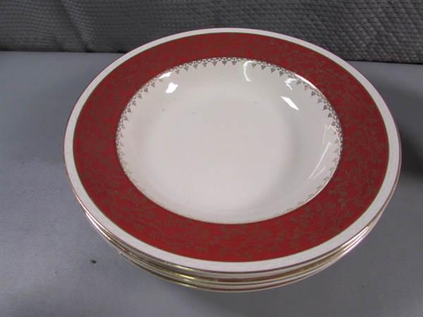 VINTAGE BOWLS & ORIENTAL GINGER JAR