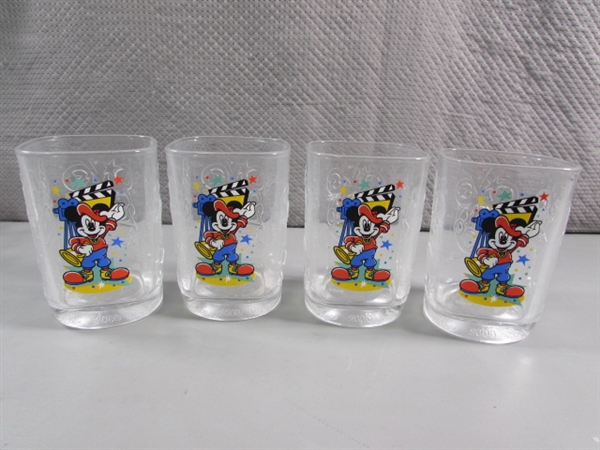 16 WALT DISNEY/MICKEY MOUSE COLLECTIBLE GLASSES