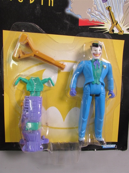 COLLECTION OF BATMAN, BATMAN & ROBIN TOYS & MORE - MOST ARE NEW