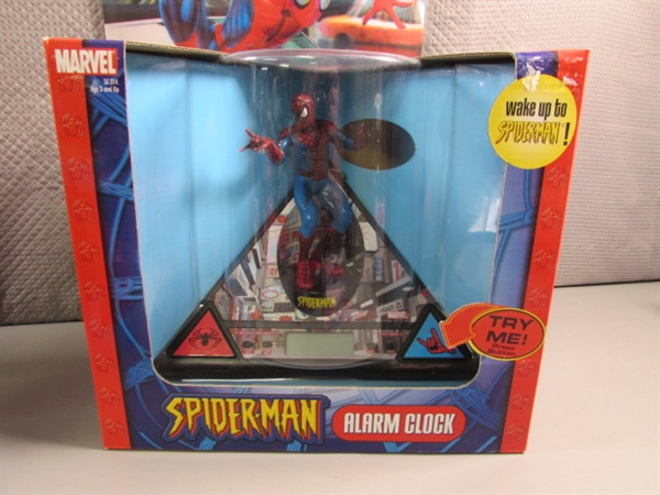 COLLECTION OF SPIDEERMAN TOYS, ACTION FIGURES & MORE - MOST ARE NEW