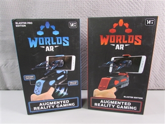 WORLDS AR AUGMENTED GAMIN DEVICE FOR YOUR CELL PHONE