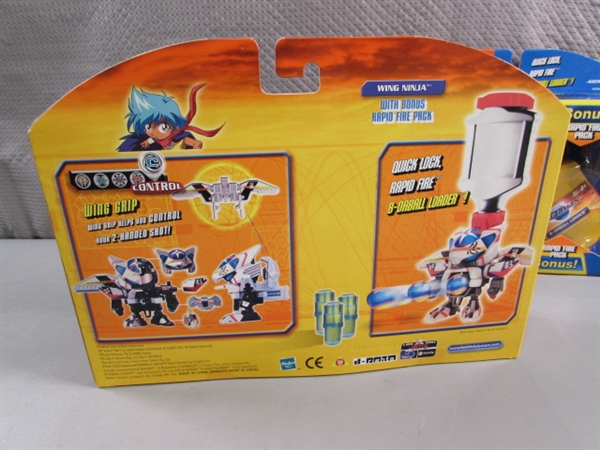 4 NEW BATTLE B DAMAN BLASTER TOYS