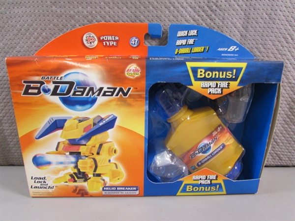 4 NEW BATTLE B DAMAN BLASTER TOYS