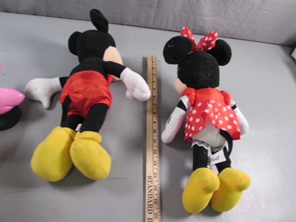 MICKEY & MINNIE MOUSE TOYS