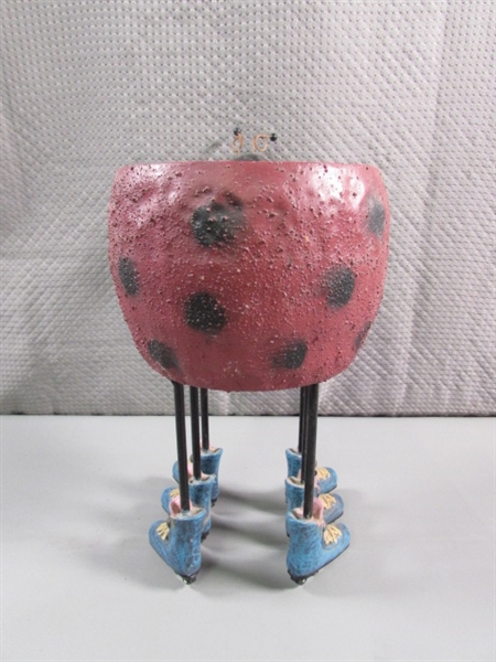 LADYBUG COOKIE JAR & PLANTER