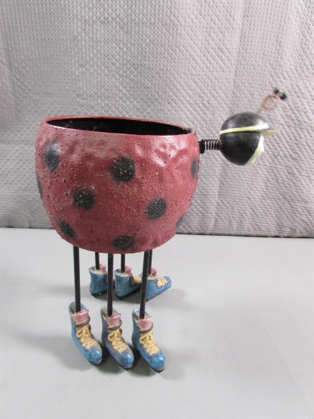 LADYBUG COOKIE JAR & PLANTER