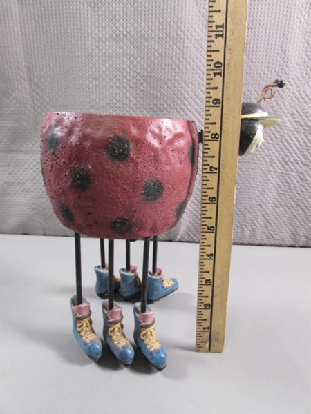 LADYBUG COOKIE JAR & PLANTER