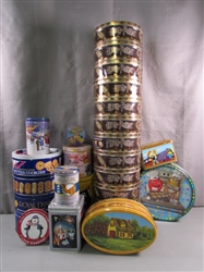 LARGE COLLECTION OF TINS