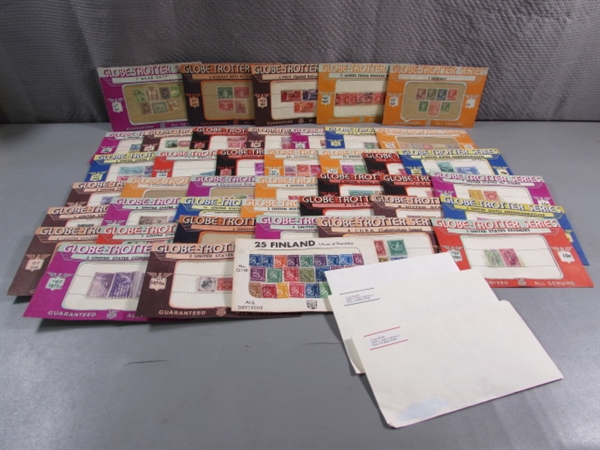 40+ COLLECTORS STAMP SETS- FOREIGN & DOMESTIC