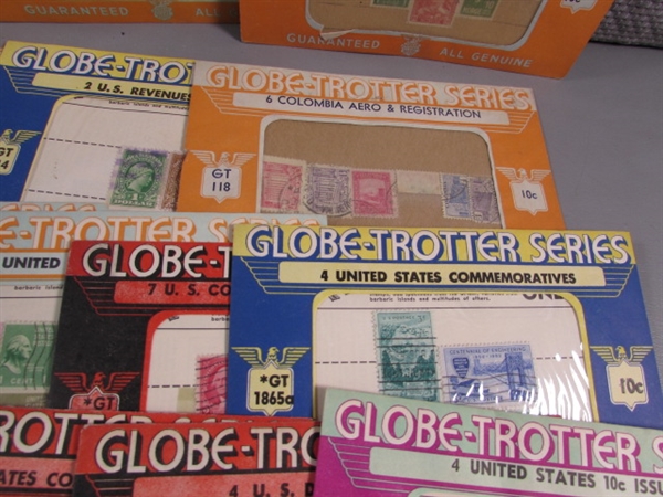 40+ COLLECTORS STAMP SETS- FOREIGN & DOMESTIC