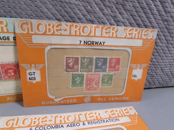 40+ COLLECTORS STAMP SETS- FOREIGN & DOMESTIC