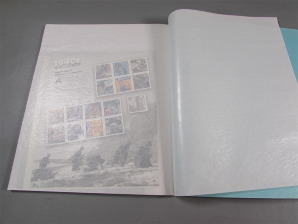 WHITE ACE MINT SHEET POSTAGE STAMP FILE W/STAMPS