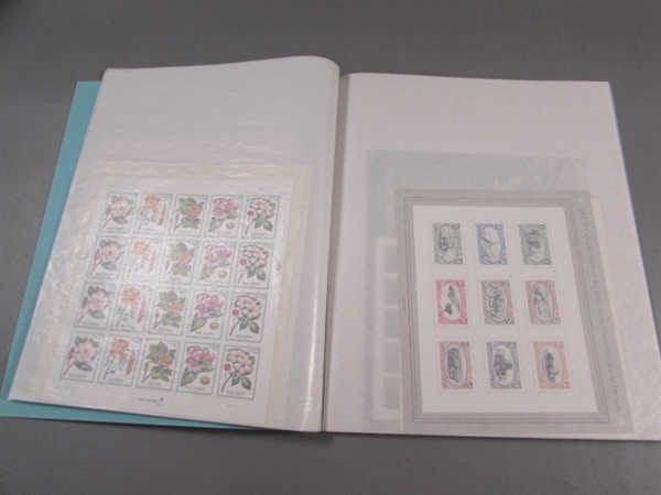 G&K MINT SHEET FILE FOR POSTAGE STAMPS W/STAMPS