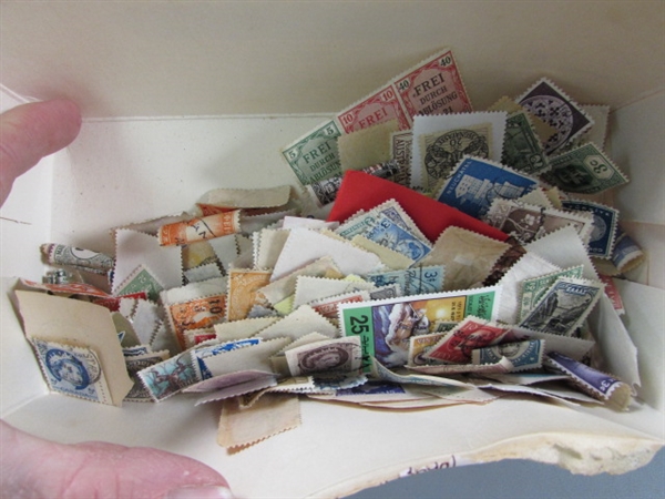 HUGE COLLECTION OF VARIOUS POSTAGE STAMPS