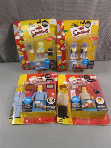 WORLD OF SPRINGFIELD SIMPSONS FIGURINES - NEW