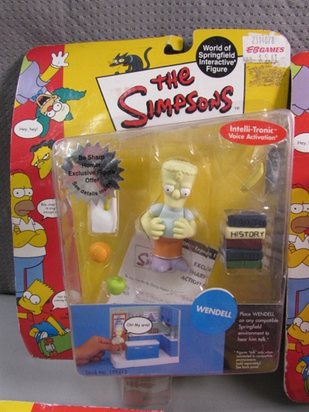 WORLD OF SPRINGFIELD SIMPSONS FIGURINES - NEW