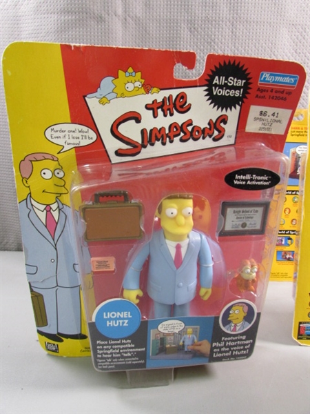 WORLD OF SPRINGFIELD SIMPSONS FIGURINES - NEW