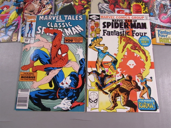 VINTAGE MARVEL COMICS - SPIDERMAN, SILVER SURFER, WOLVERINE & MORE