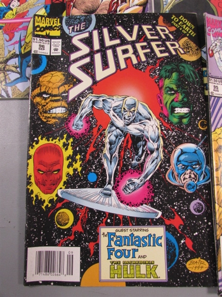 VINTAGE MARVEL COMICS - SPIDERMAN, SILVER SURFER, WOLVERINE & MORE