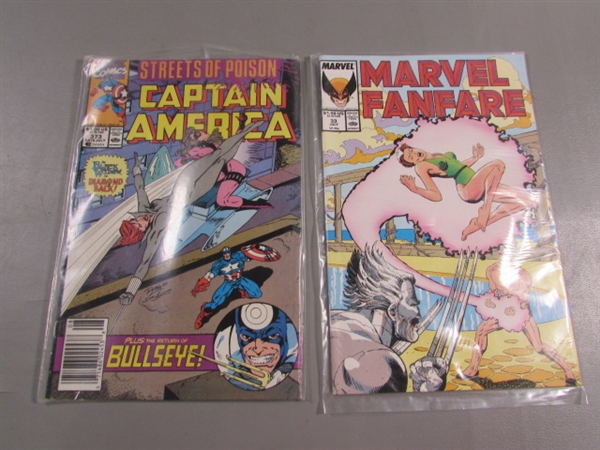 VINTAGE MARVEL COMICS - SPIDERMAN, SILVER SURFER, WOLVERINE & MORE