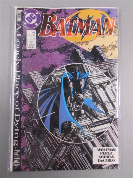 VINTAGE DC COMICS - SUPERMAN, BATMAN & MORE