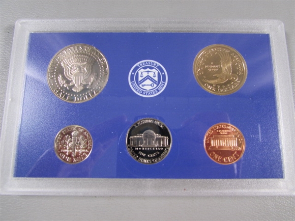 2001 UNITED STATES MINT PROOF SET & STATE QUARTERS